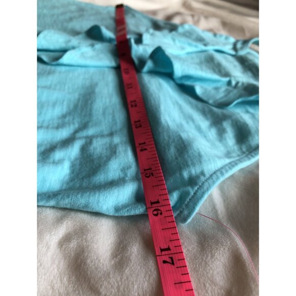 NWT Lilly Pulitzer Shay Top Women's Size S Quiet Luxury 100% Pima Cotton Ruffles - Picture 6 of 7